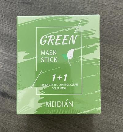 Cross-Border English Miedian Green Tea Solid Mask 2 Packs 1+1