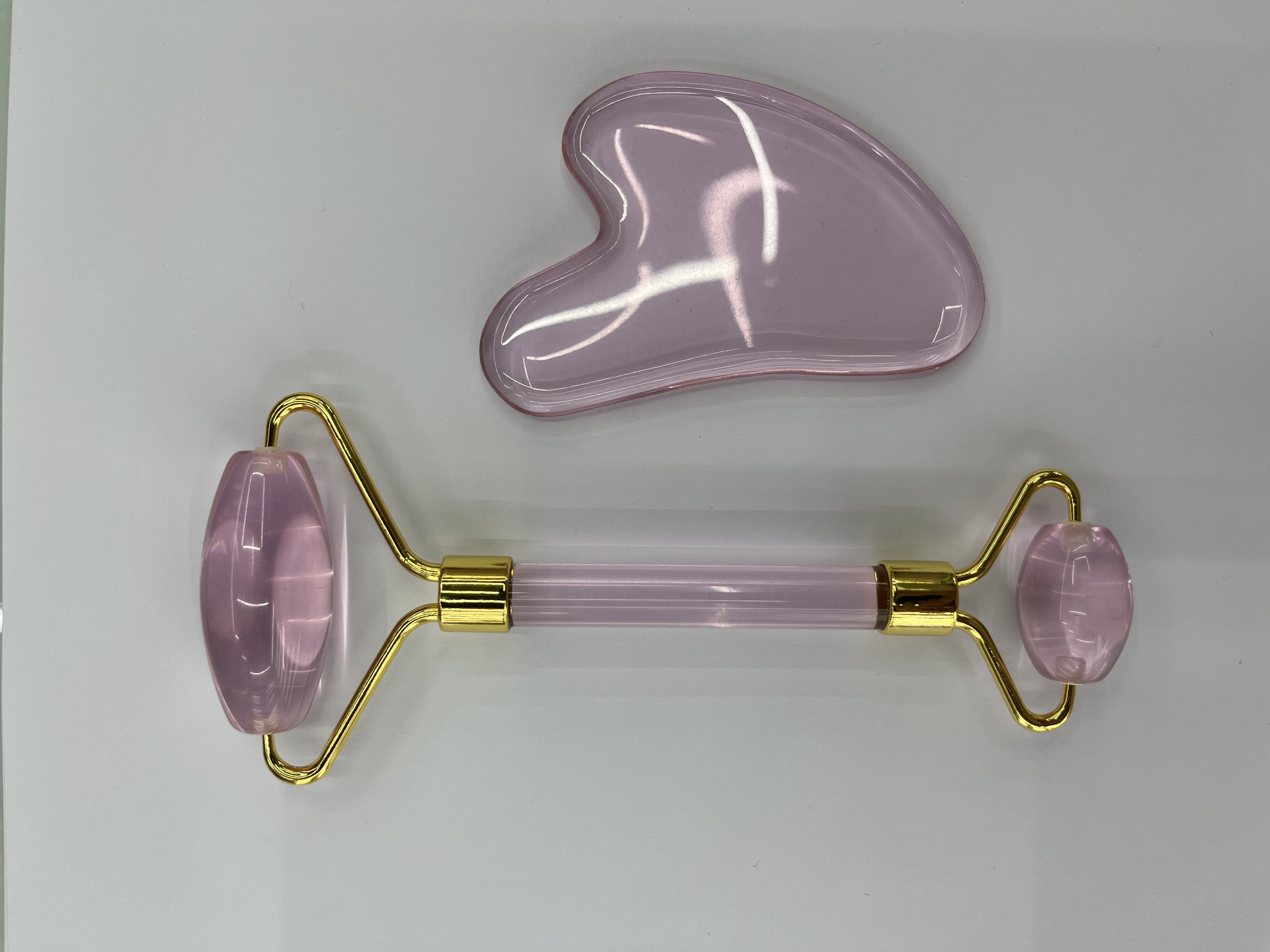Roller Massager, Scraping Board, Massage Supplies Set
