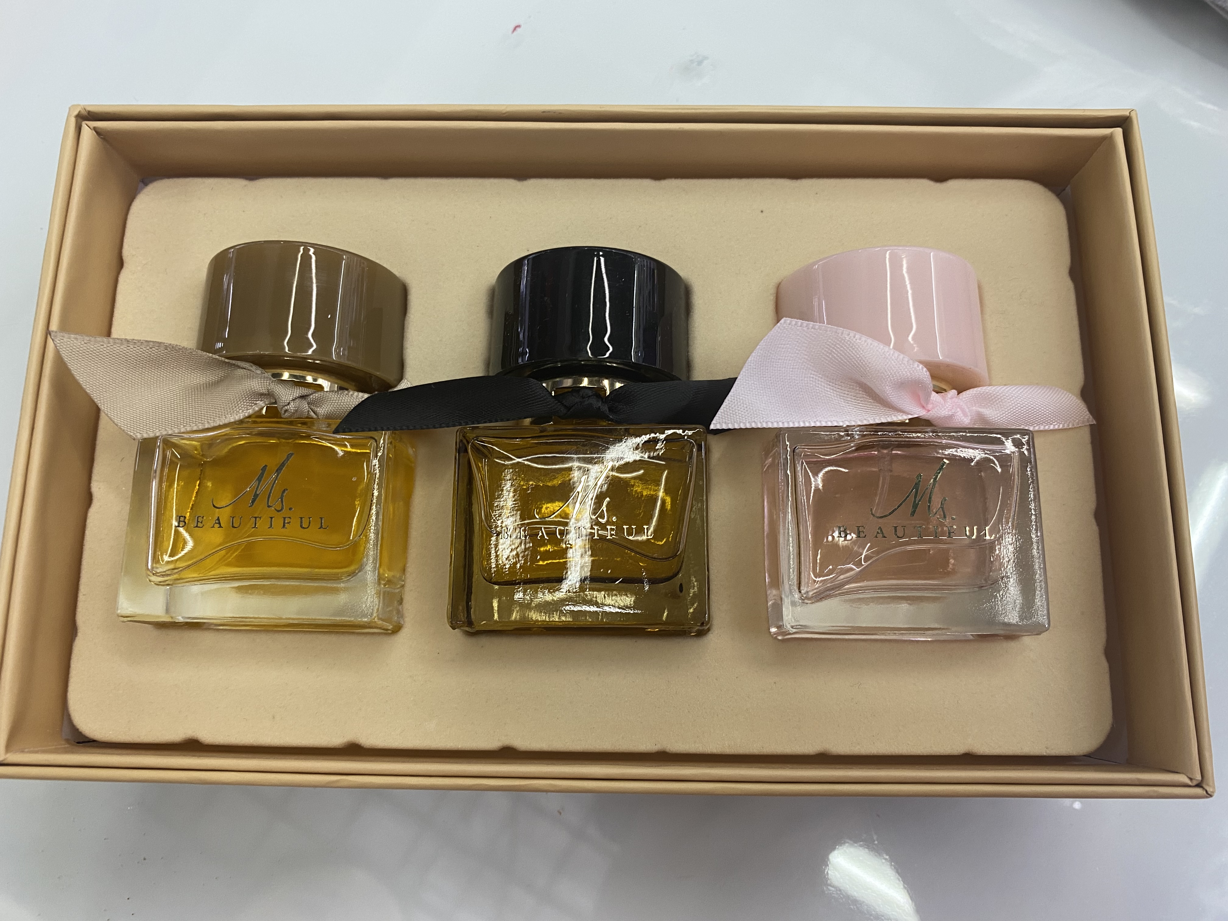 High-End Box Men's And Women's Perfume Fragrance Specification drawing