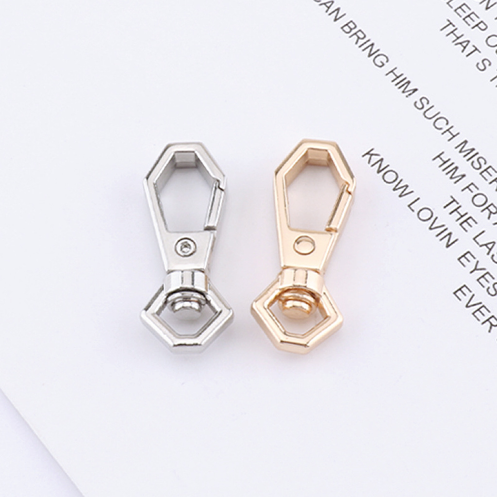 六角合金挂钩 链条链接扣 皮包五金配件细节图