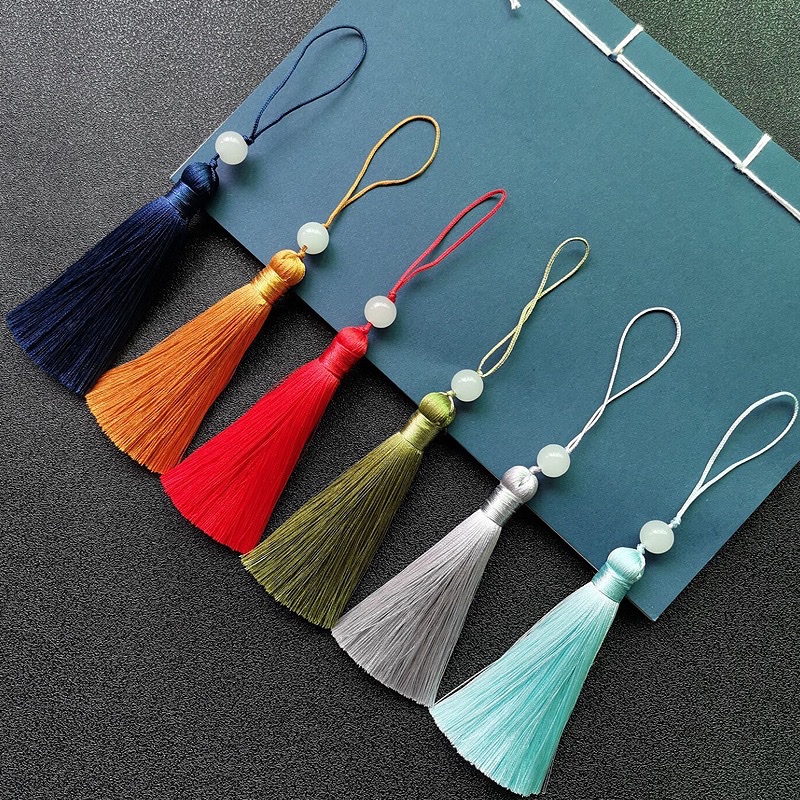 Tassel Fringe With Beads Ancient Style Small Exquisite Hanfu Sachet Diy