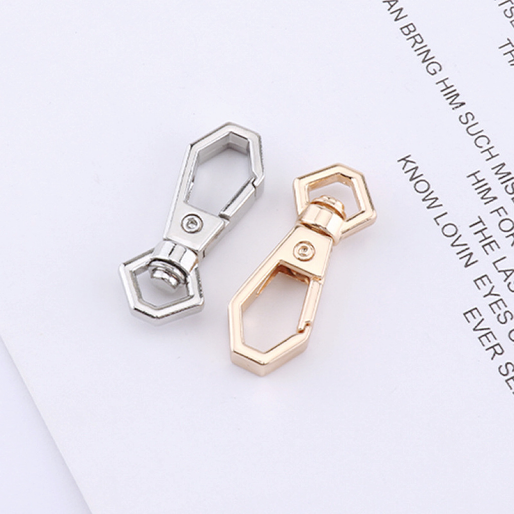 六角合金挂钩 链条链接扣 皮包五金配件