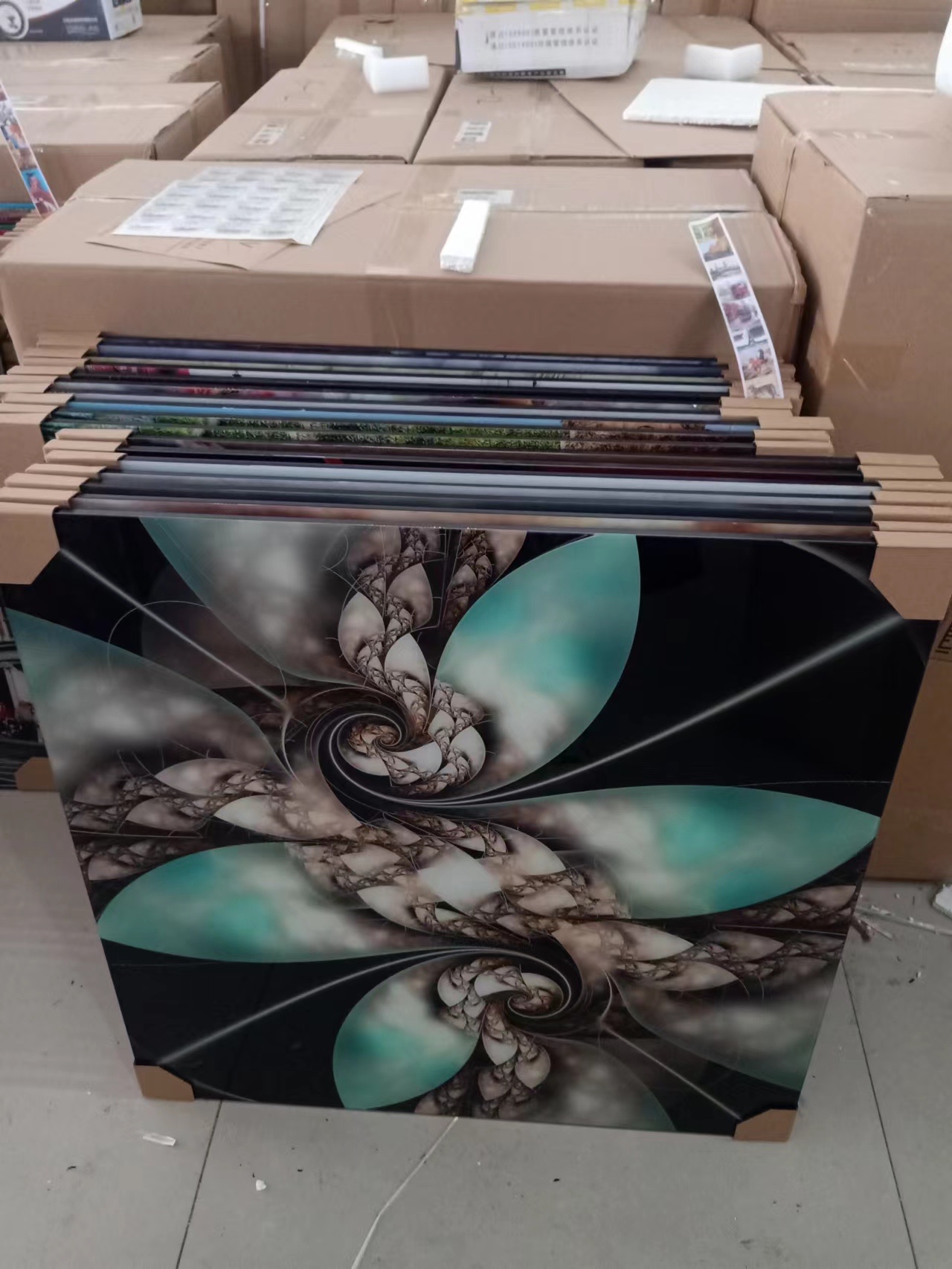 Glass Decorative Painting, Crystal Decorative Painting, Photo Exhibition, Photo Wall Application Scenario