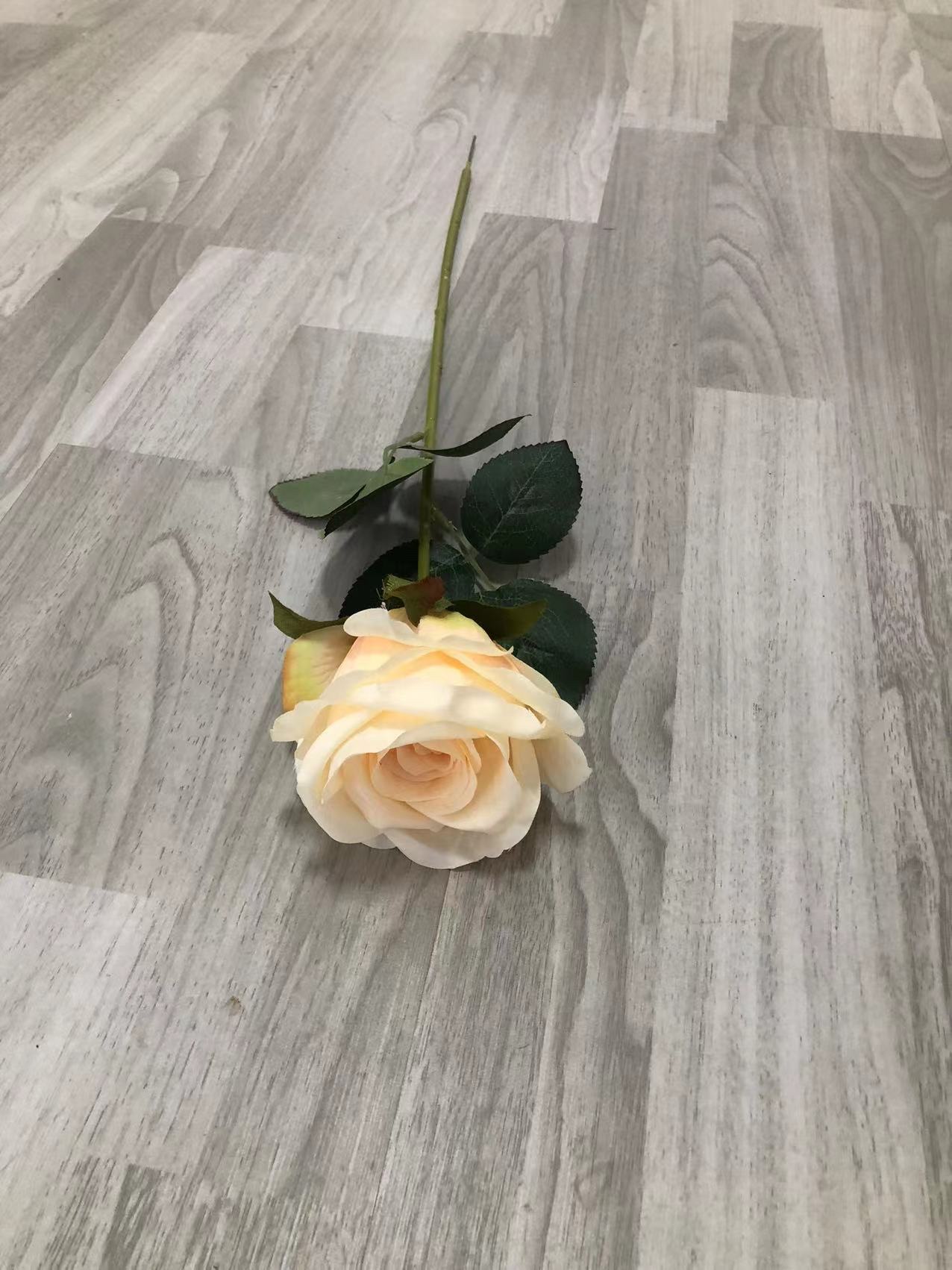 Fabric Decoration Simulation Flower Single Head Rose Western Wedding Background Wall Decoration Road Lead Flower Valentine's Day Gift Flower European Simulation Rose Bouquet Korean Realistic Valentine's Day Gift Bouquet Mother's Day Gift Bouquet Application Scenario