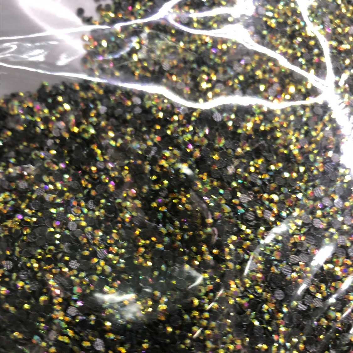 Manufacturers Direct Hot Drill Resin A B Color Drill Color A Variety Of Clothing Accessories Drill details Picture