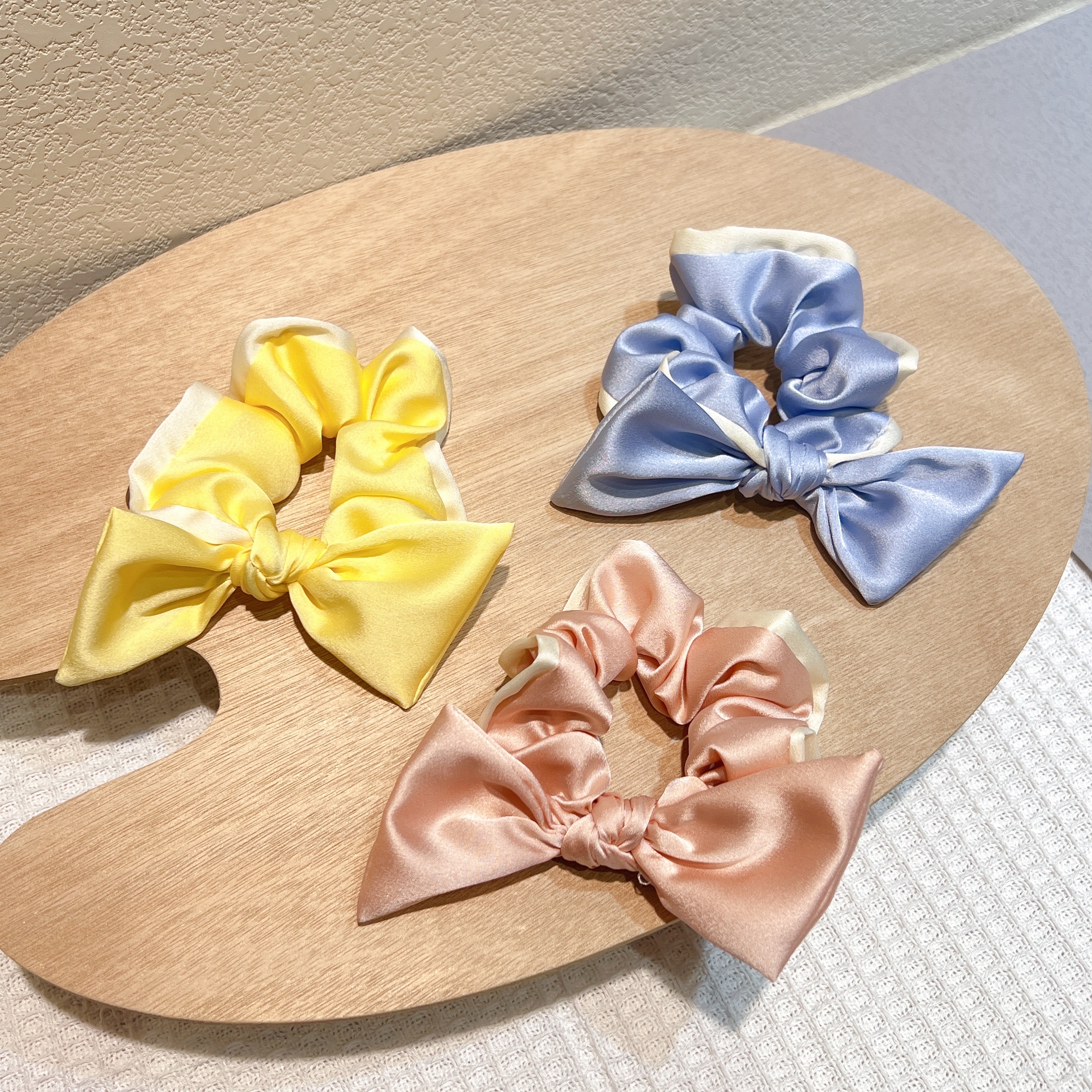 热销新款发饰时尚百搭简约发带头箍优雅发箍韩版手工打结布艺发箍0