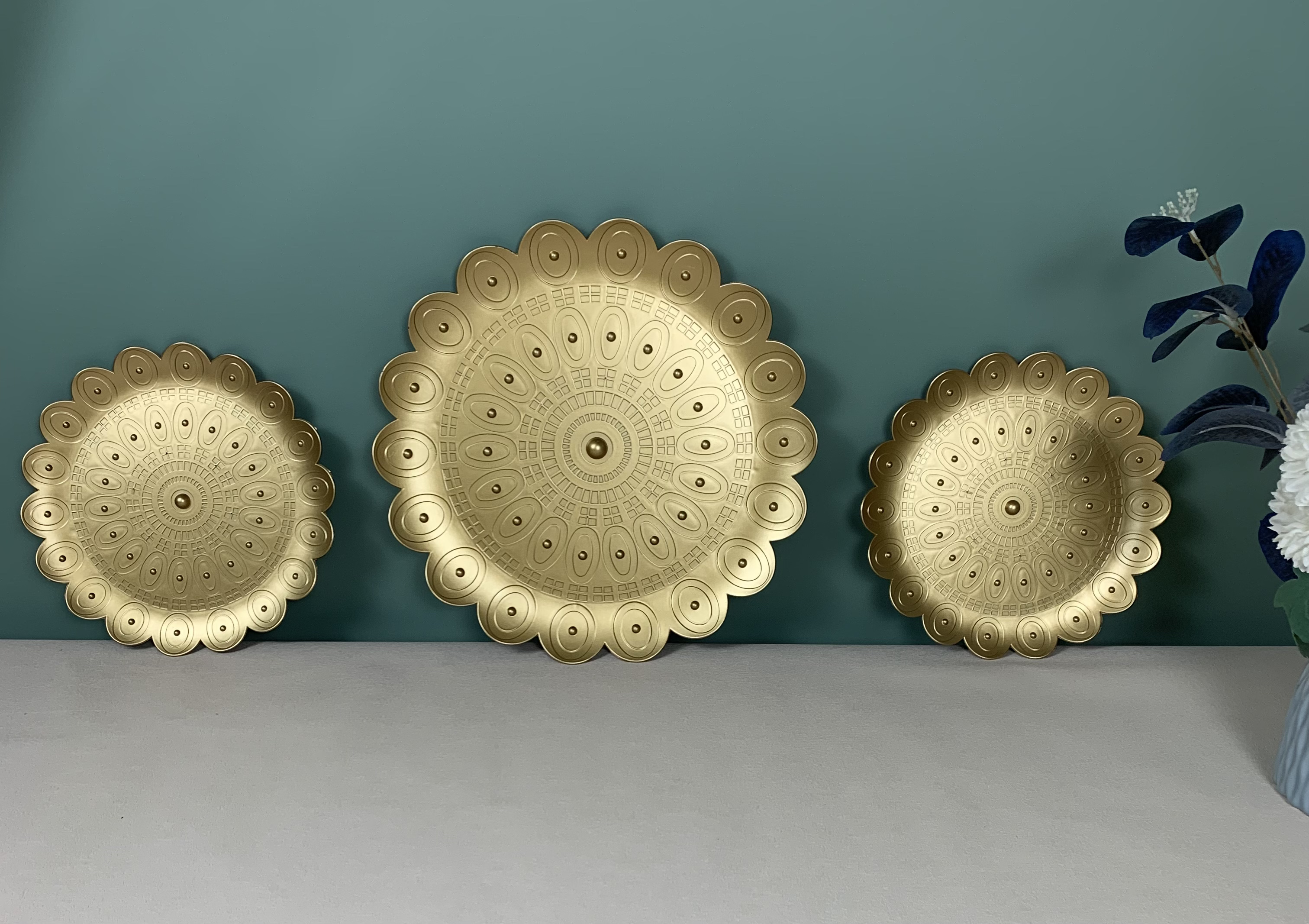 Gold vintage decor