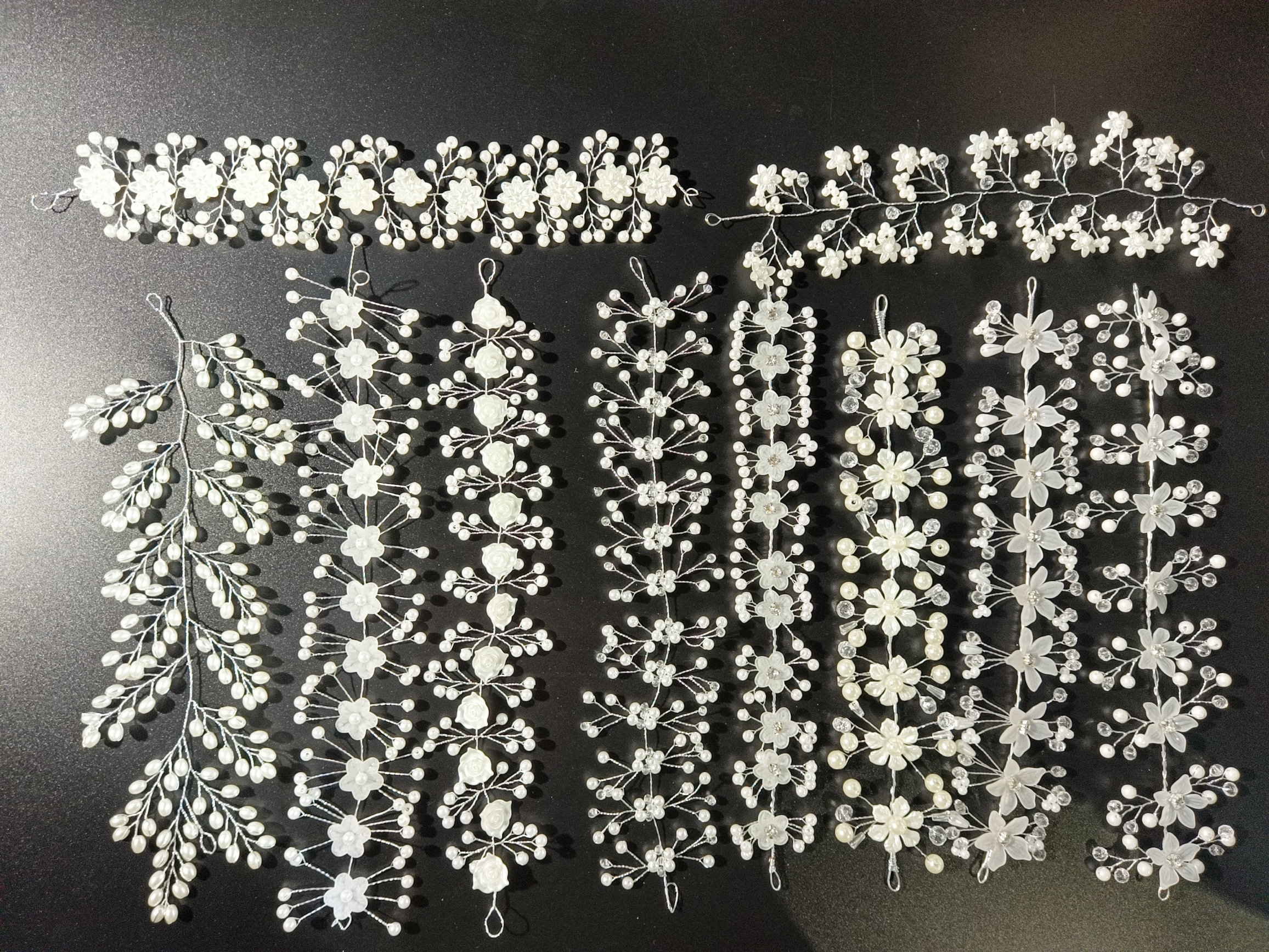 Bridal Headband, New Beautiful Specification drawing