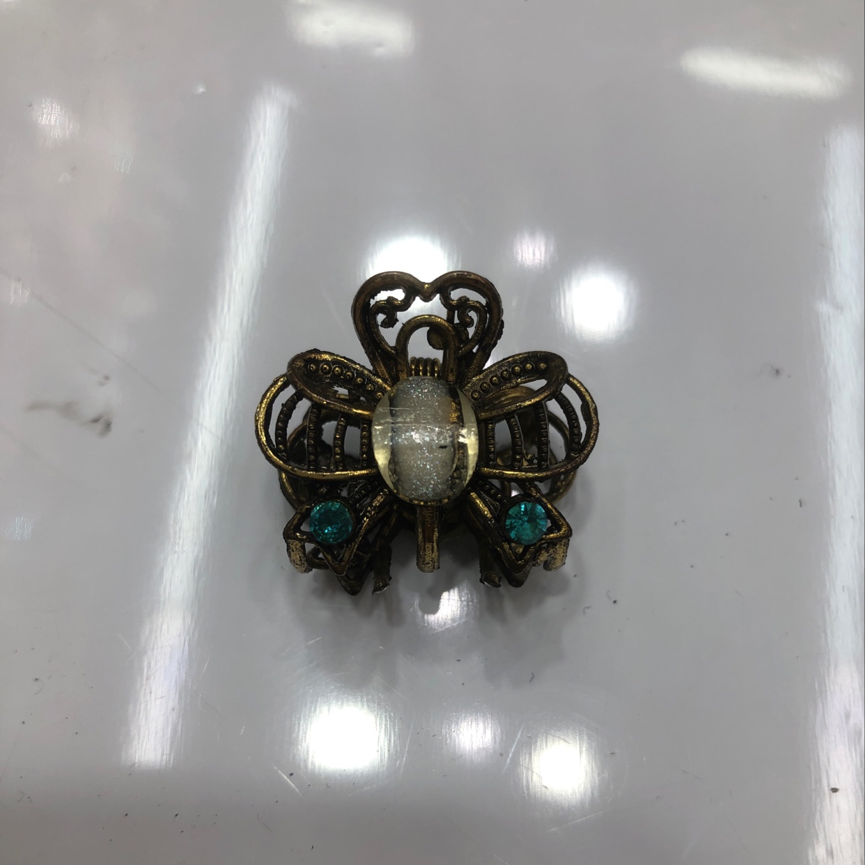 Vintage Alloy Clip Small Claw Bobby Pin