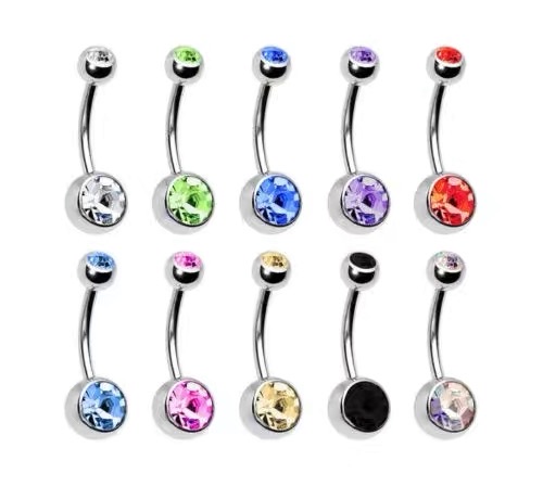 Classic Basic Navel Ring, Navel Accessories 11 Specification drawing