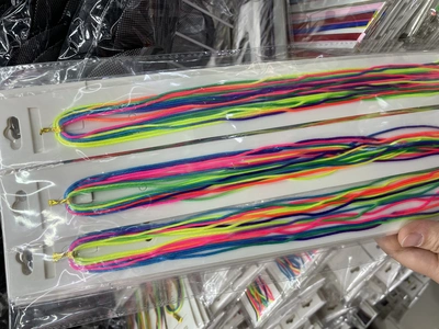 Colored Hair Cord Gradient Color Dreadlock Hair Cord Color Cord Color Laser Wire Flash Hair Extensions Color Silk