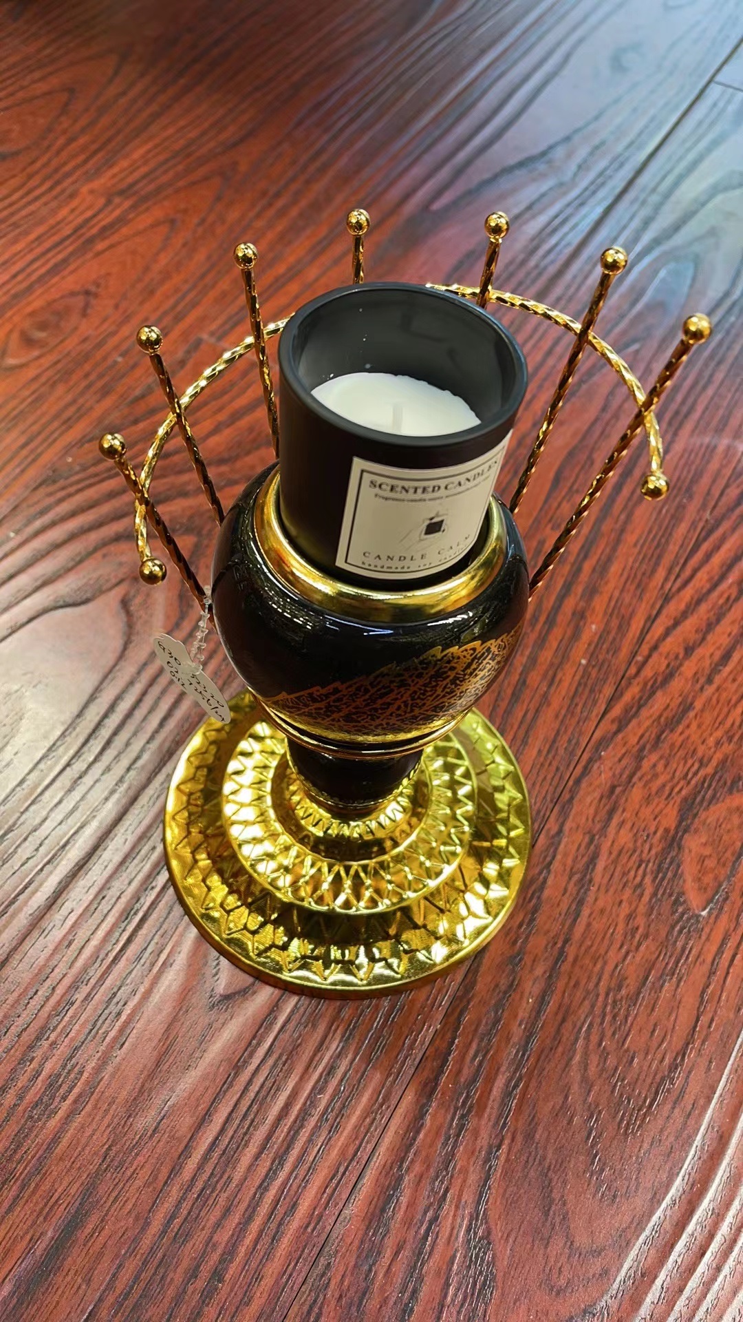 Boutique Candlestick Metal Candlestick Simple Alloy Candlestick Decoration Brass Candlestick Wedding Props Creative Candlestick Wholesale Item Picture