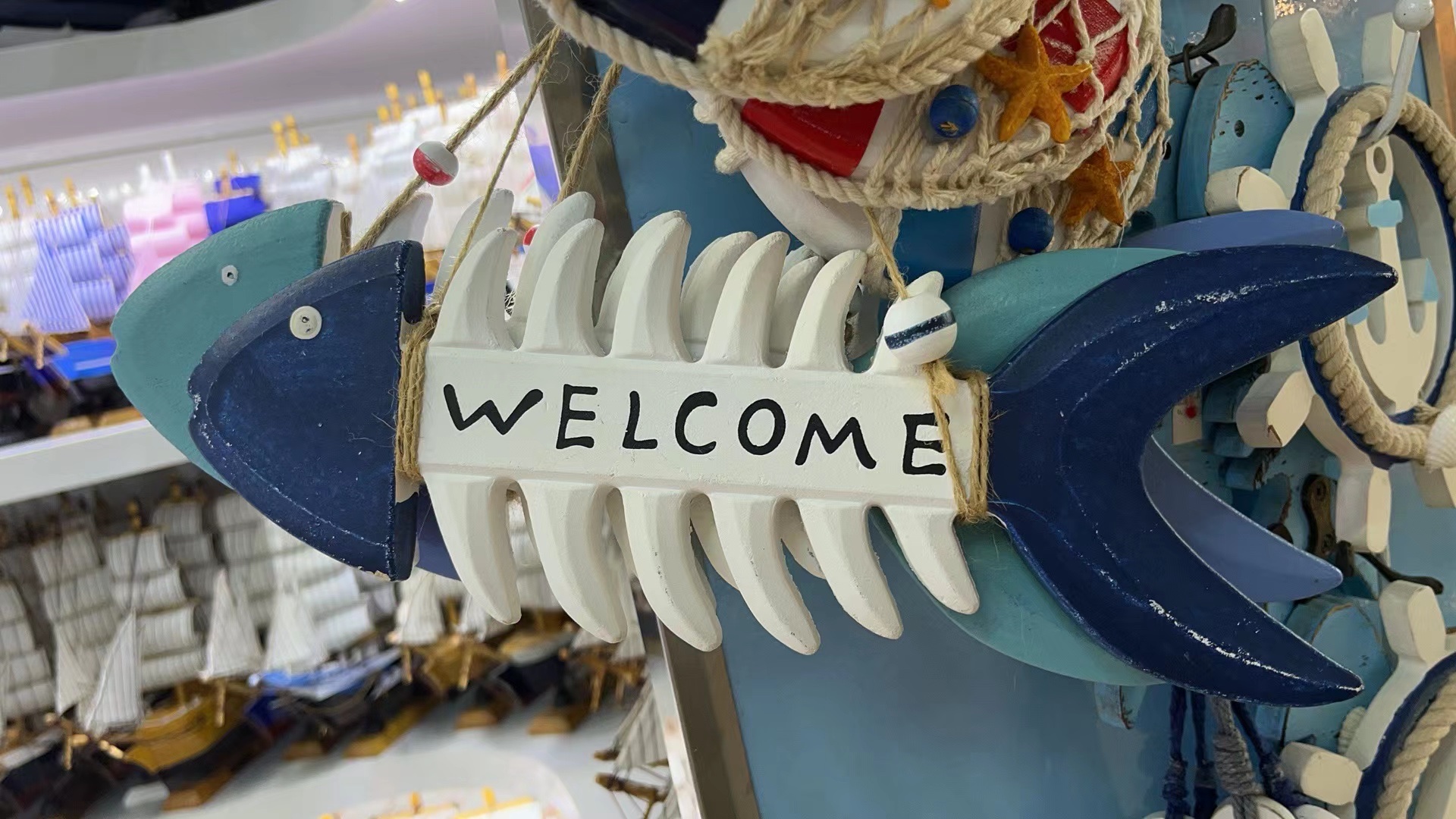 Wood Ocean Series Wood Products Travel Souvenir Pieces Item Picture