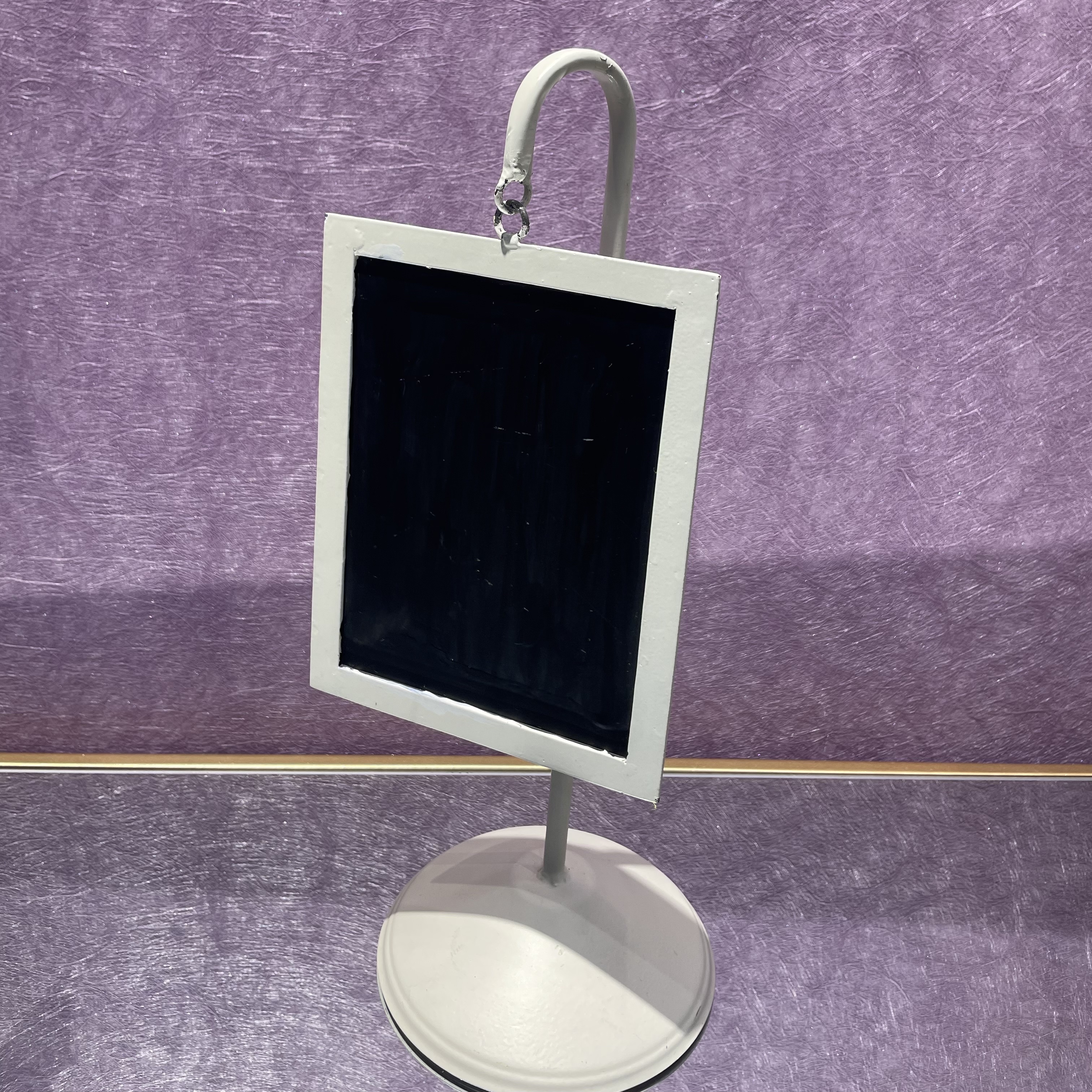 Wrought Iron Simple Mini Chalkboard Home Noteboard Message Board Shop Billboard Specification drawing