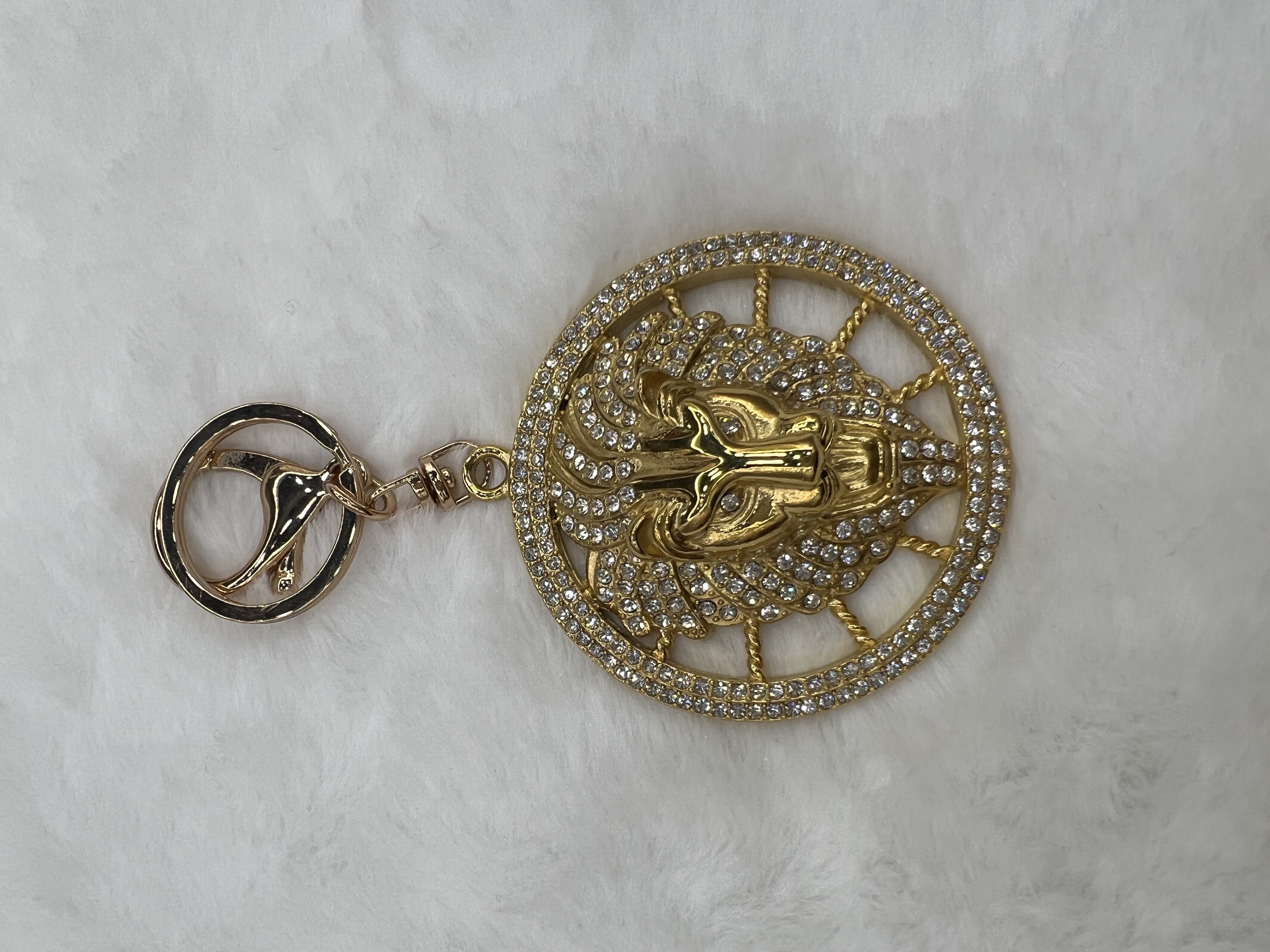 Korean point diamond keychain thumbnail