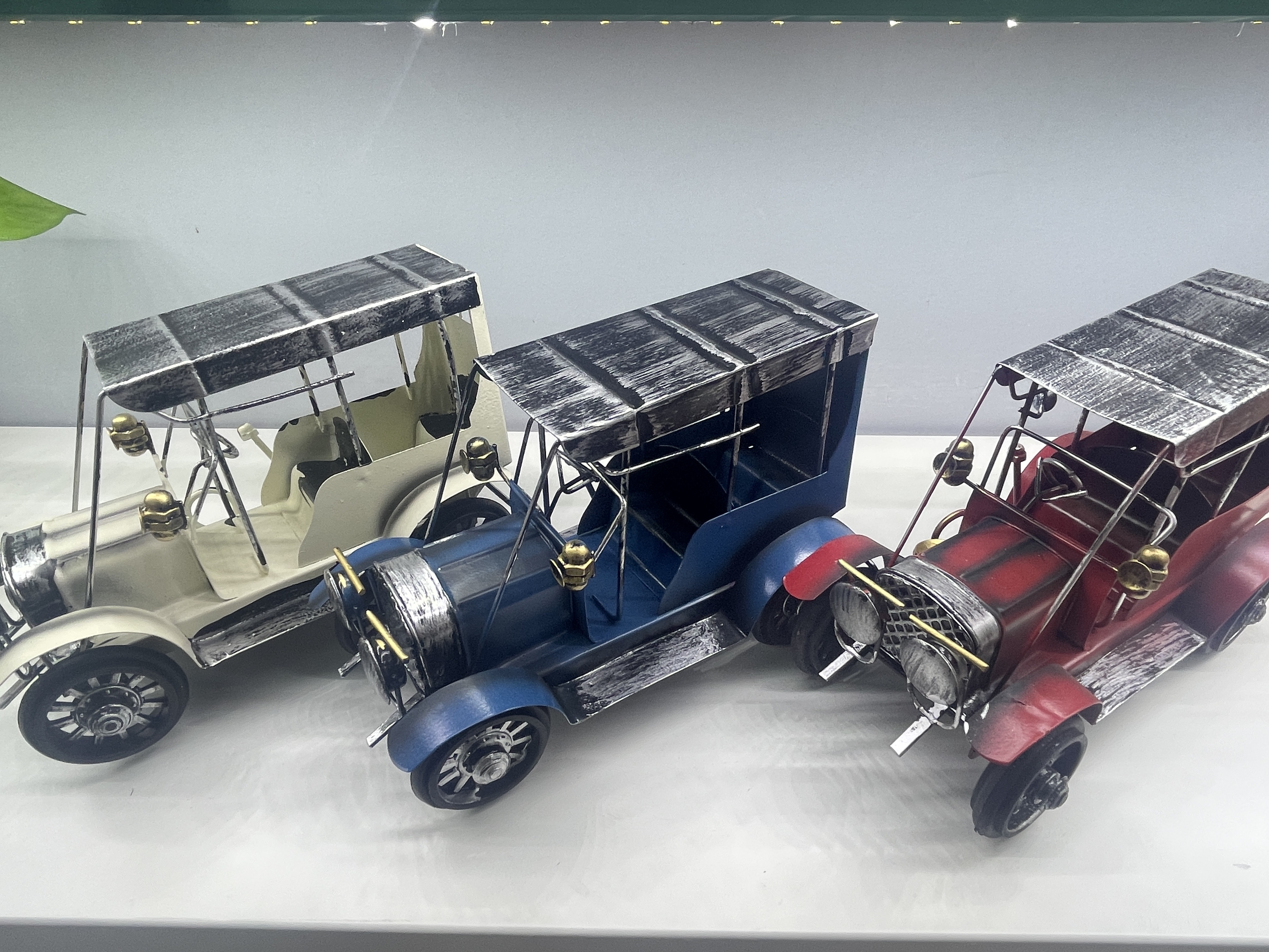 Retro retro antique iron model three colors mixed thumbnail
