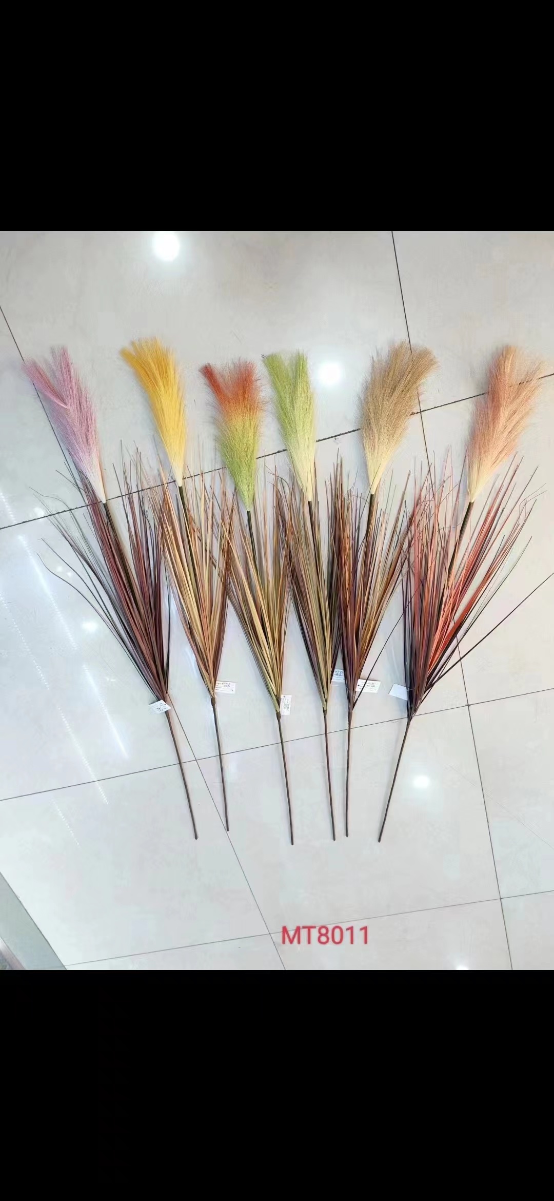 3 fork reed mini reed simulation reed potted plant table layout simulation flower dried flower diy material headdress garland accessories thumbnail