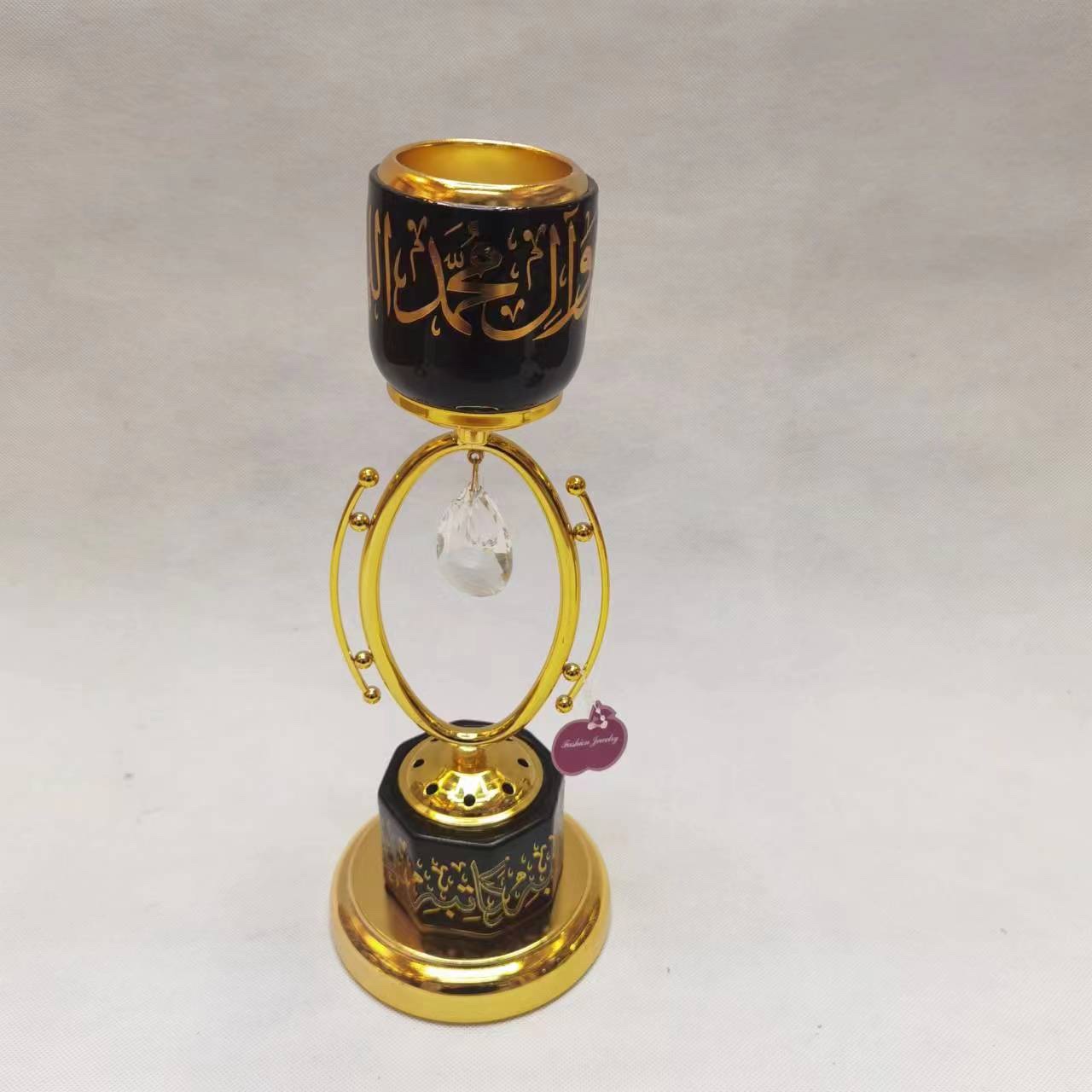 Aromatherapy Candlestick Allah Metal Candlestick Simple Alloy Candlestick Decoration Brass Candlestick Wedding Props Creative Candlestick Wholesale Item Picture