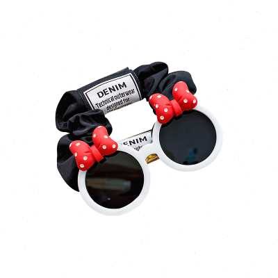 Aimeya children's hair accessories Hair card hair clip girls 2023 new head cord advanced sense glasses leather band does not hurt hairband 061 thumbnail