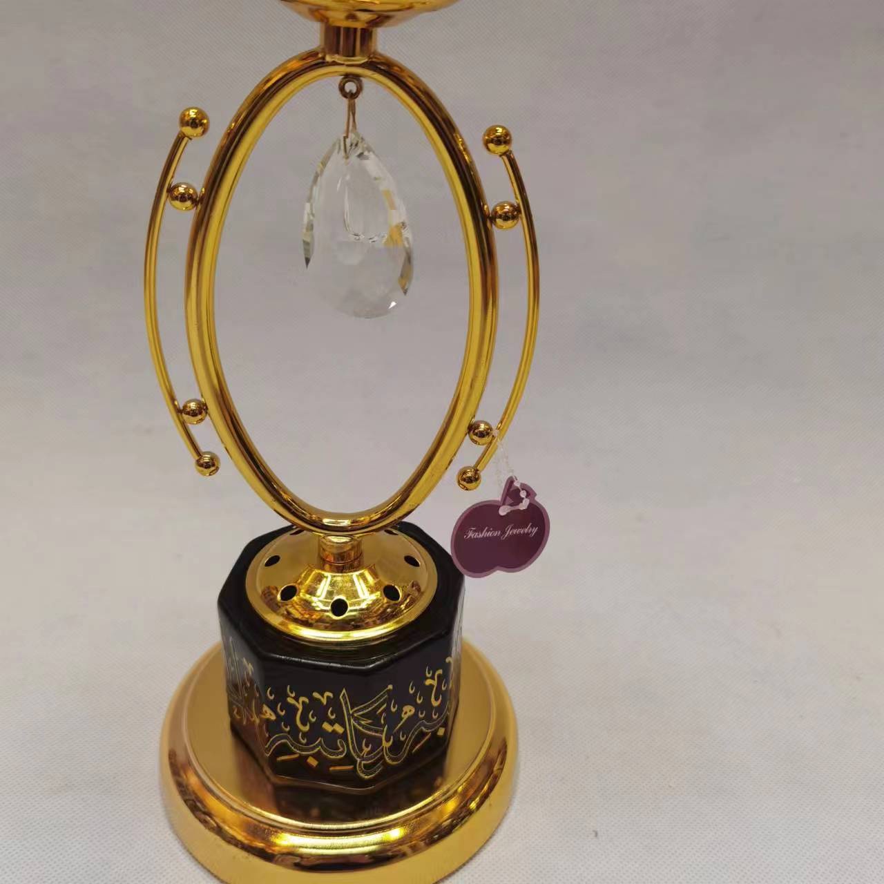 Aromatherapy Candlestick Allah Metal Candlestick Simple Alloy Candlestick Decoration Brass Candlestick Wedding Props Creative Candlestick Wholesale Specification drawing