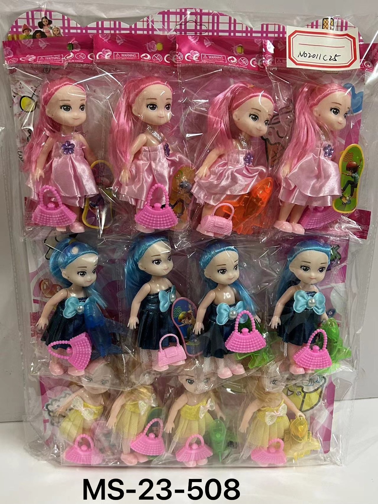 Hanging Card Doll Girl Toy Wholesale
