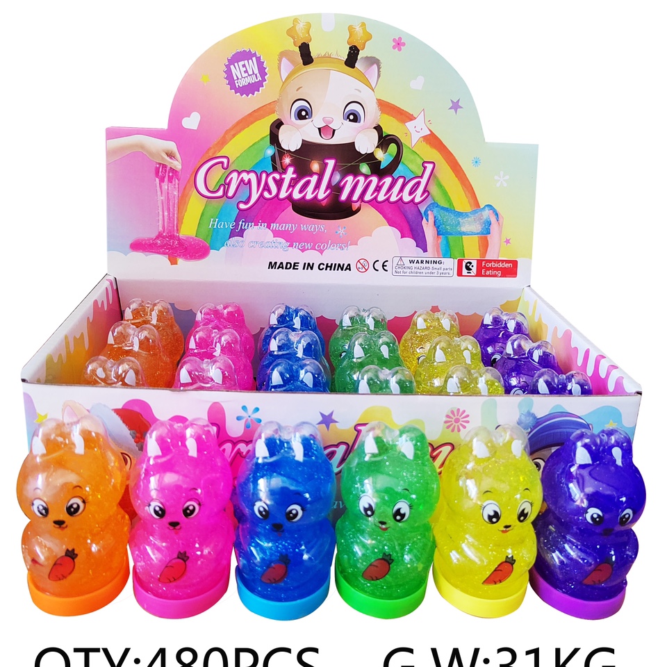 24入小兔子水晶泥 thumbnail