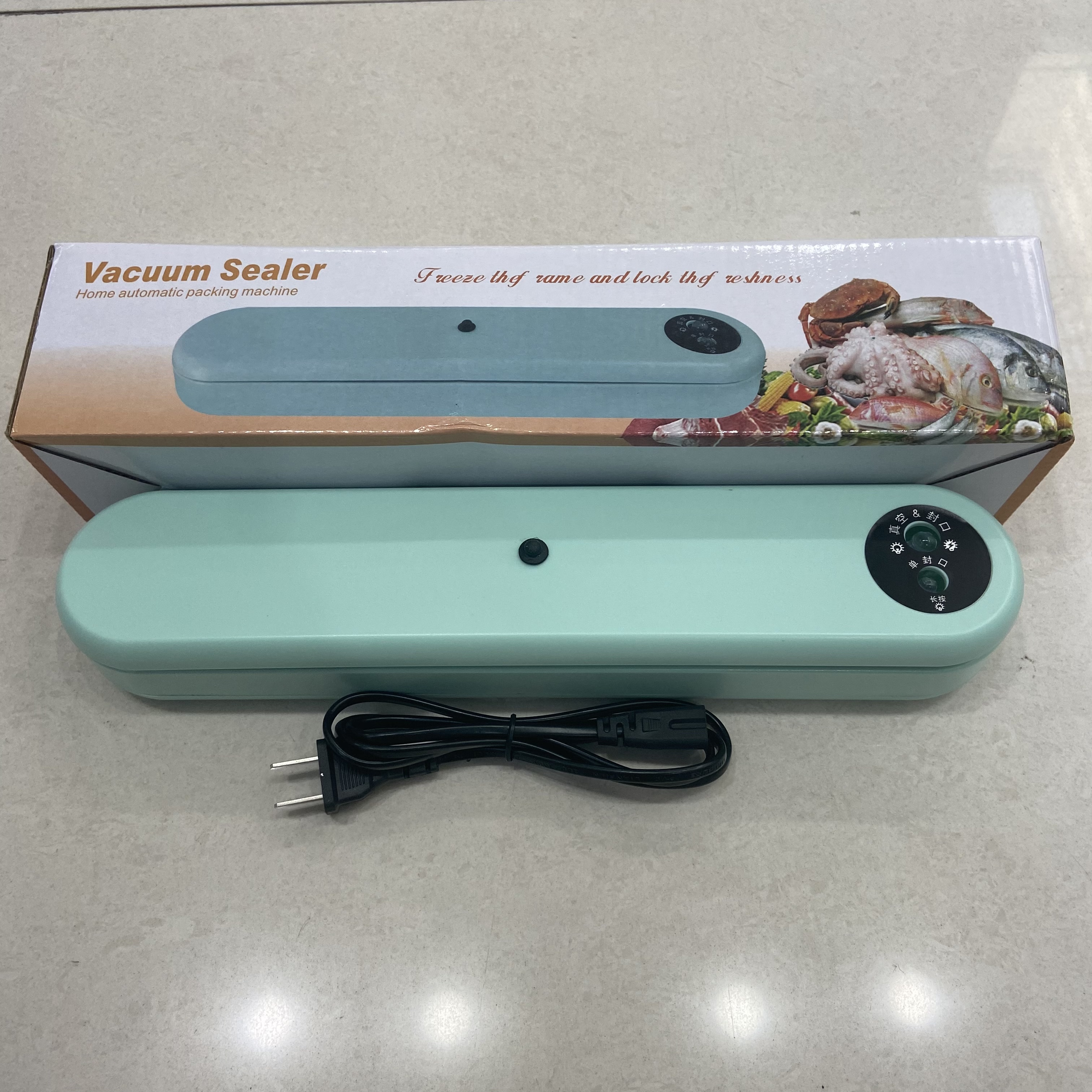 Vacuum food sealing machine material preservation sealing device plastic sealing machine commercial packaging machine small vacuum pump thumbnail