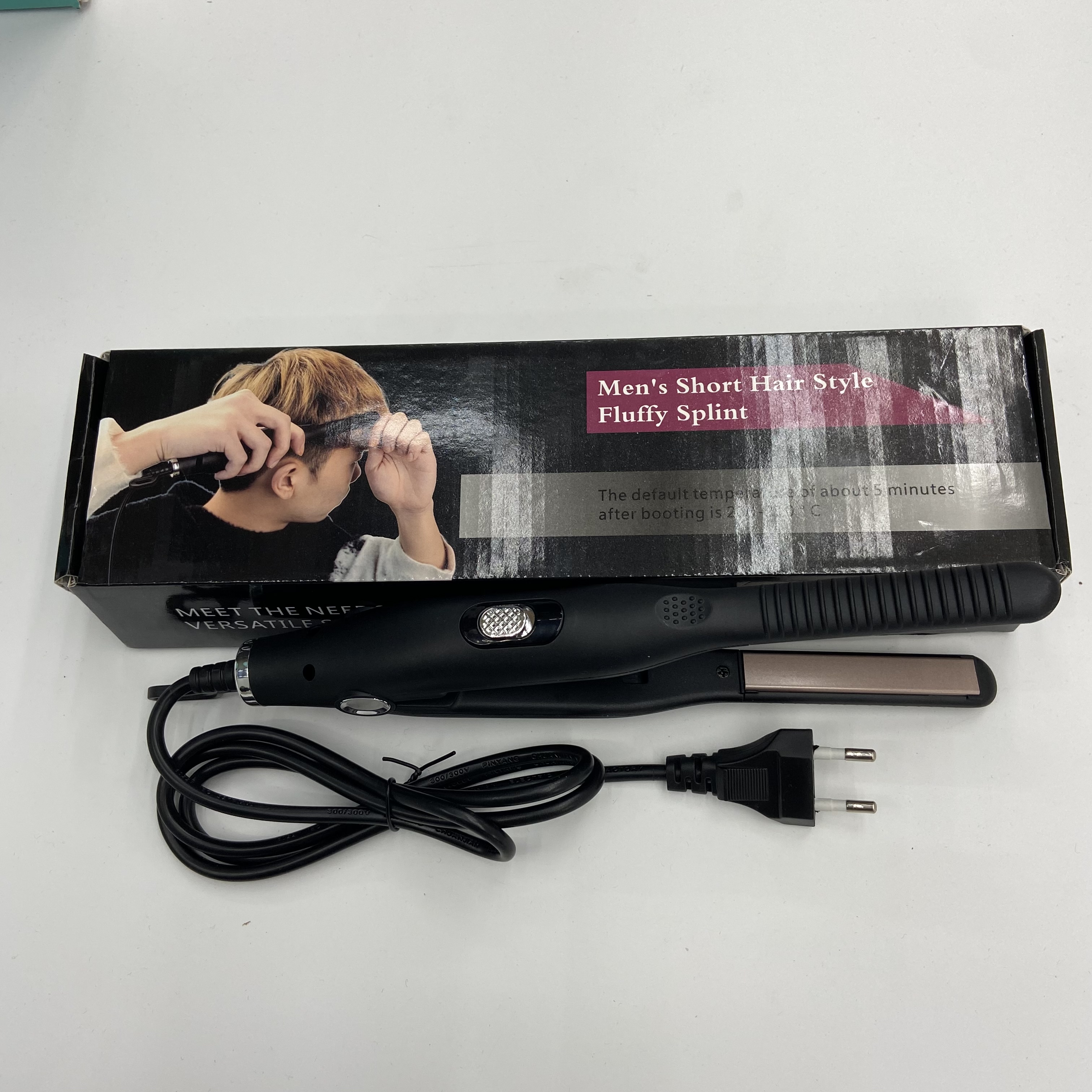 Electric Splint Flat Iron Curling Iron Curling Iron Dry And Wet Mini Portable Curling Without Damage To Hair Item Picture
