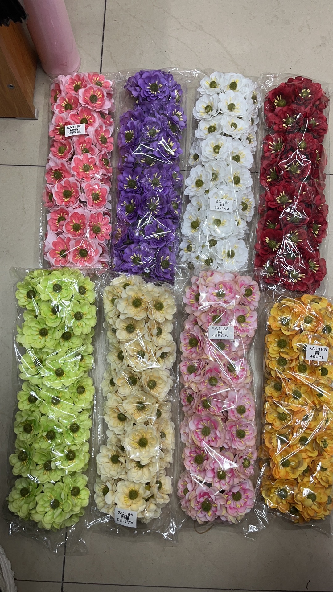 Flowers bouquet silk flowers thumbnail