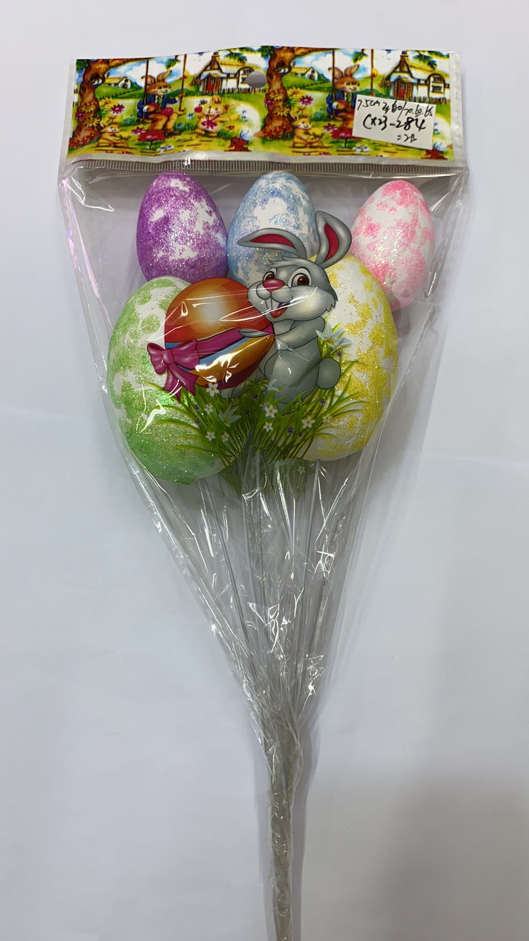 Easter Eggs Diy Painting Simulation Egg Festival Scene Layout Dress Up Plug-In