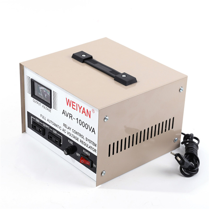 WEI YAN供应AVR SVR 出口电子式塑料面板稳压器AVR-1000VA详情4