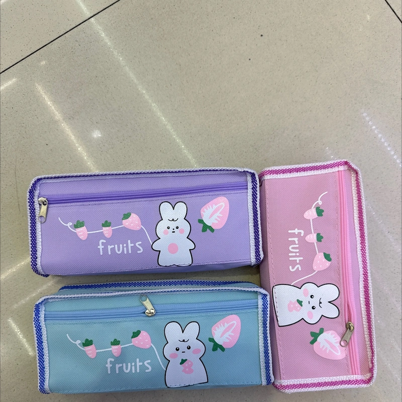 Pen Bag Women's Double Pen Bag 7293