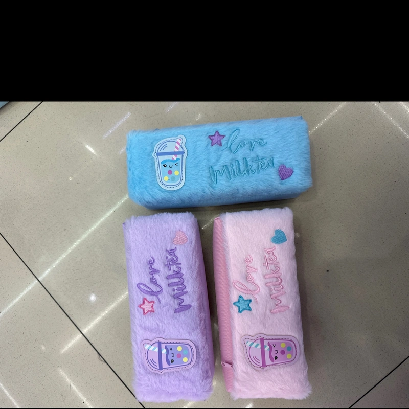 Pen Bag Women's Plush Pen Bag 7342