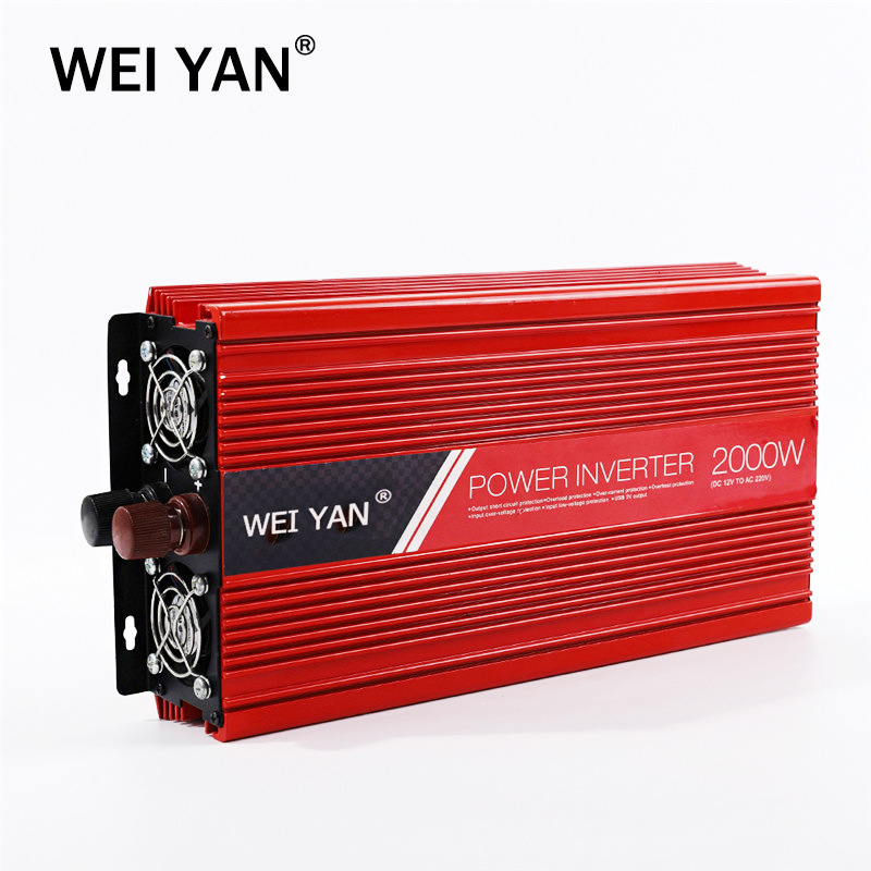 2000W逆变器12v24伏变转220V车载电源变器电器变电器数显USB详情1