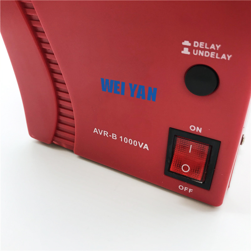 WEI YAN AVR500VA-3000VA全自动高精度家用稳压电源 电子式稳压器红色详情4