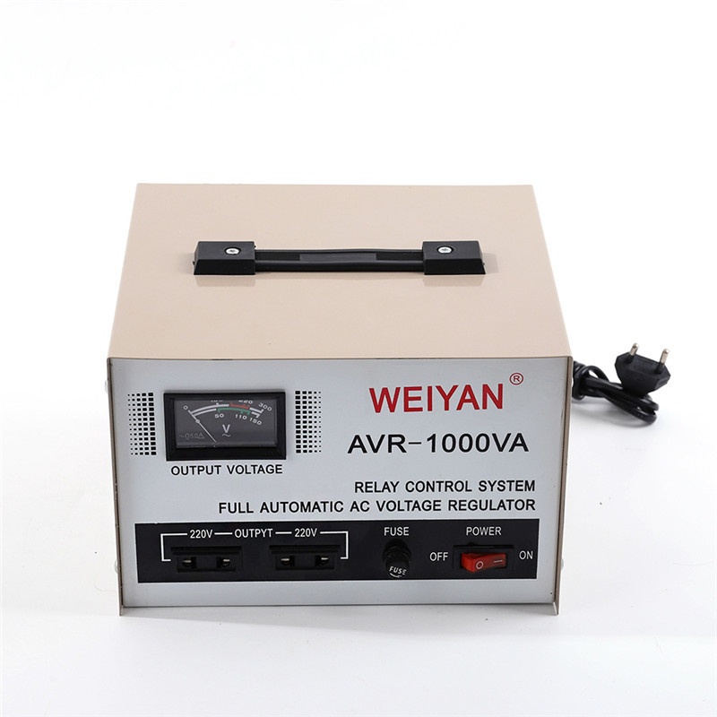 WEI YAN供应AVR SVR 出口电子式塑料面板稳压器AVR-1000VA详情2