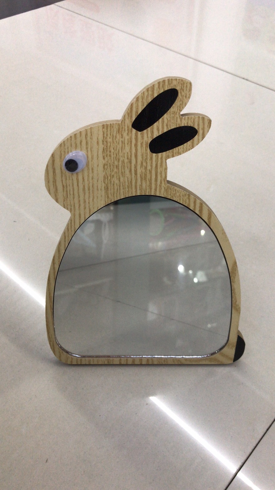 Advanced Makeup Mirror Wooden Makeup Mirror Cartoon Cat Makeup Mirror 154646