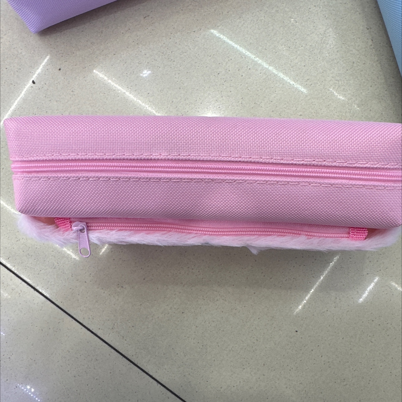 Pen Bag Women's Plush Pen Bag 7342 Specification drawing