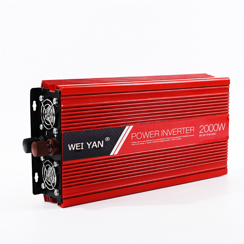 2000W逆变器12v24伏变转220V车载电源变器电器变电器数显USB详情3