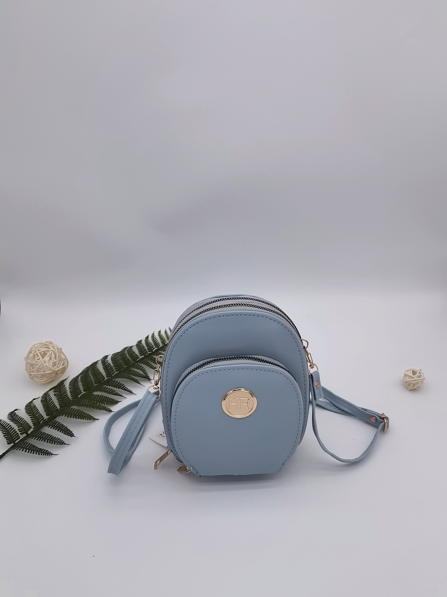 [Women's Purse] Round Three-Pull Bag With Chain To Carry