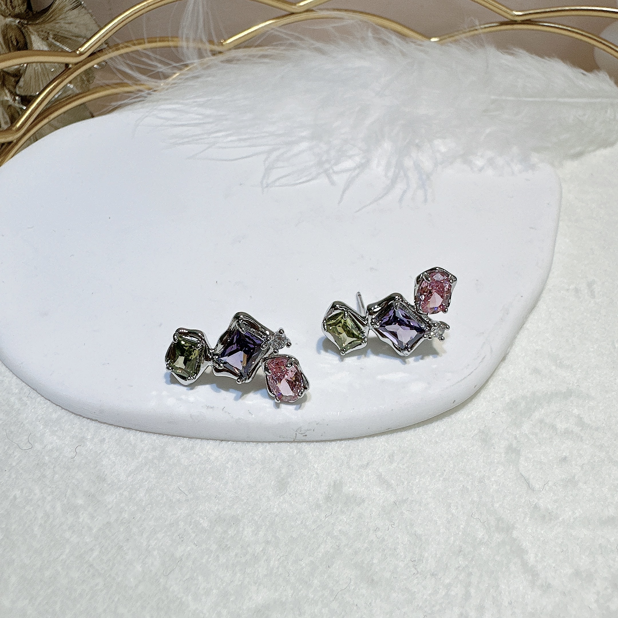 Korean Version Y2k Series Earrings Stud Fashion details Picture