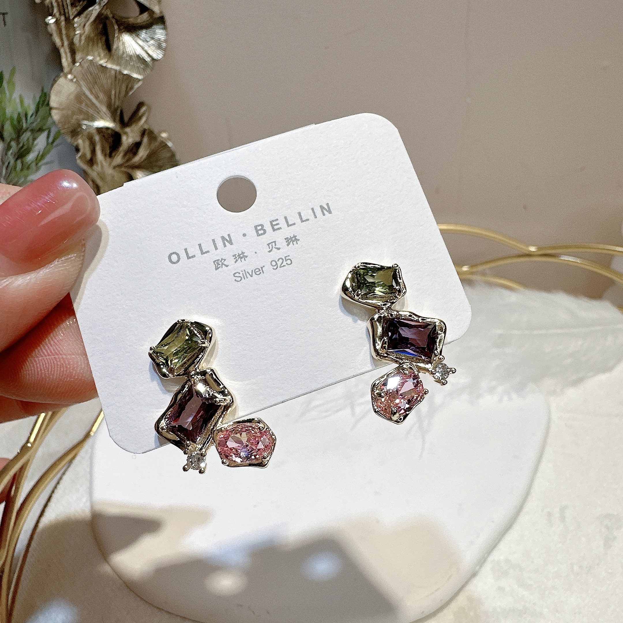 Korean Version Y2k Series Earrings Stud Fashion Application Scenario