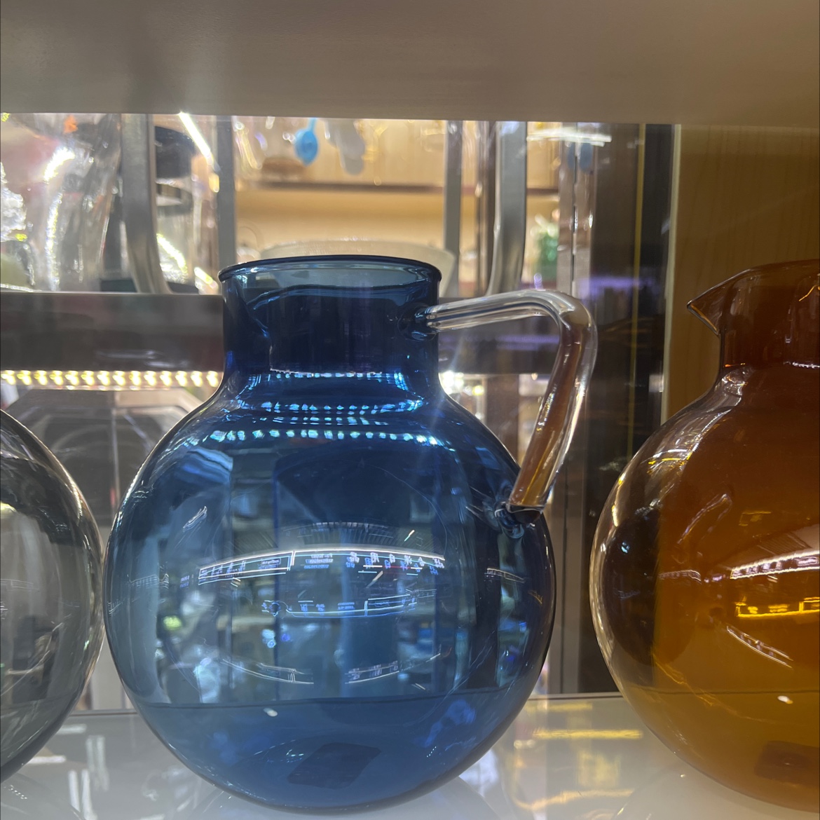 Danish Wind Plain Plain Glass Pot