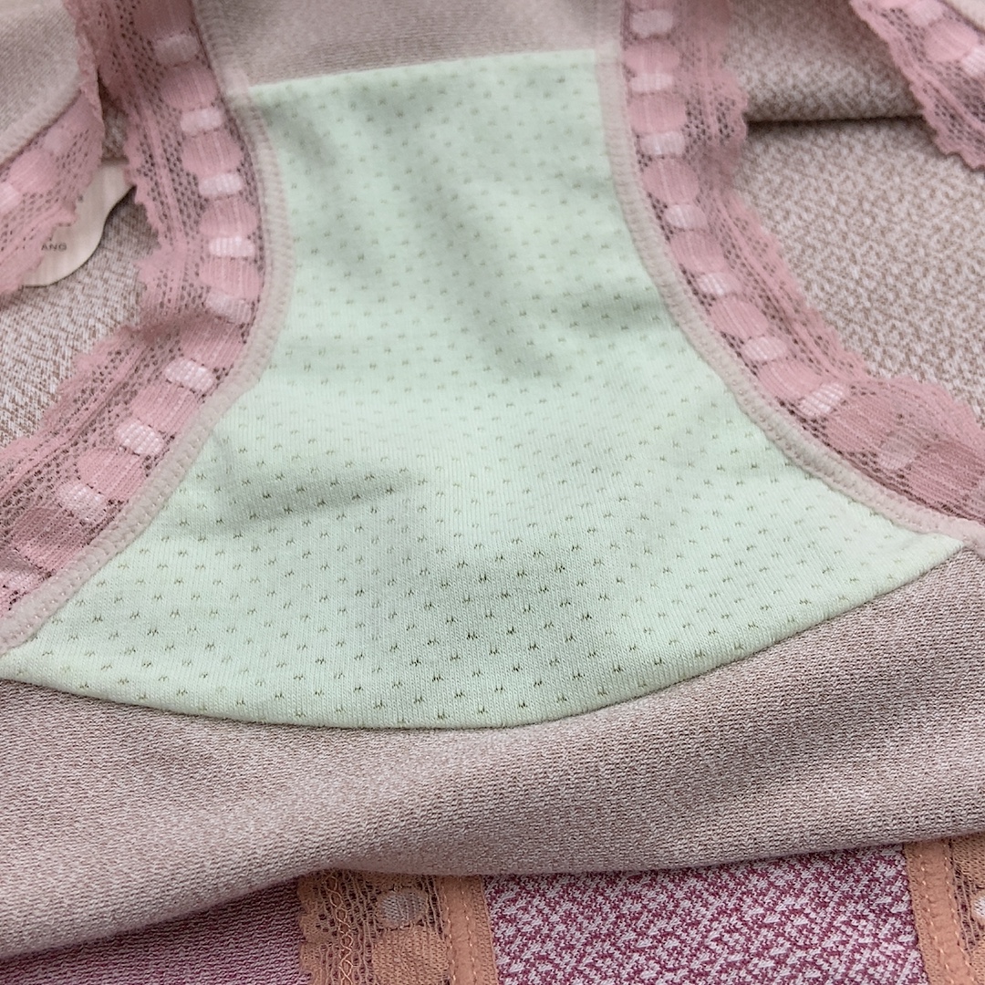 8997 Women's Mid-Waist Wormwood Panties Specification drawing