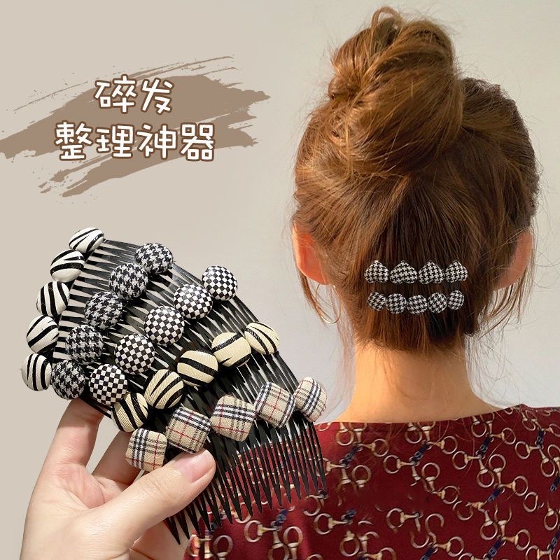 Back Of Head Hair Crusher Adult Hair Comb Comb Korean Version Of Bangs Finishing Hair Card Headwear Network Red 2023 New Item Picture
