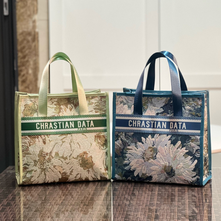 New Trend Cotton, Linen And Canvas Portable Shopping Leisure Large Capacity Multi-Functional Bag
