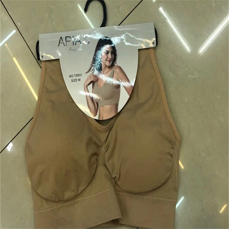 The New Underwire Sports Sleep Bra Vest Has Zero Bondage And Seamless Chest Gathering Comfort And Close-Fitting details Picture