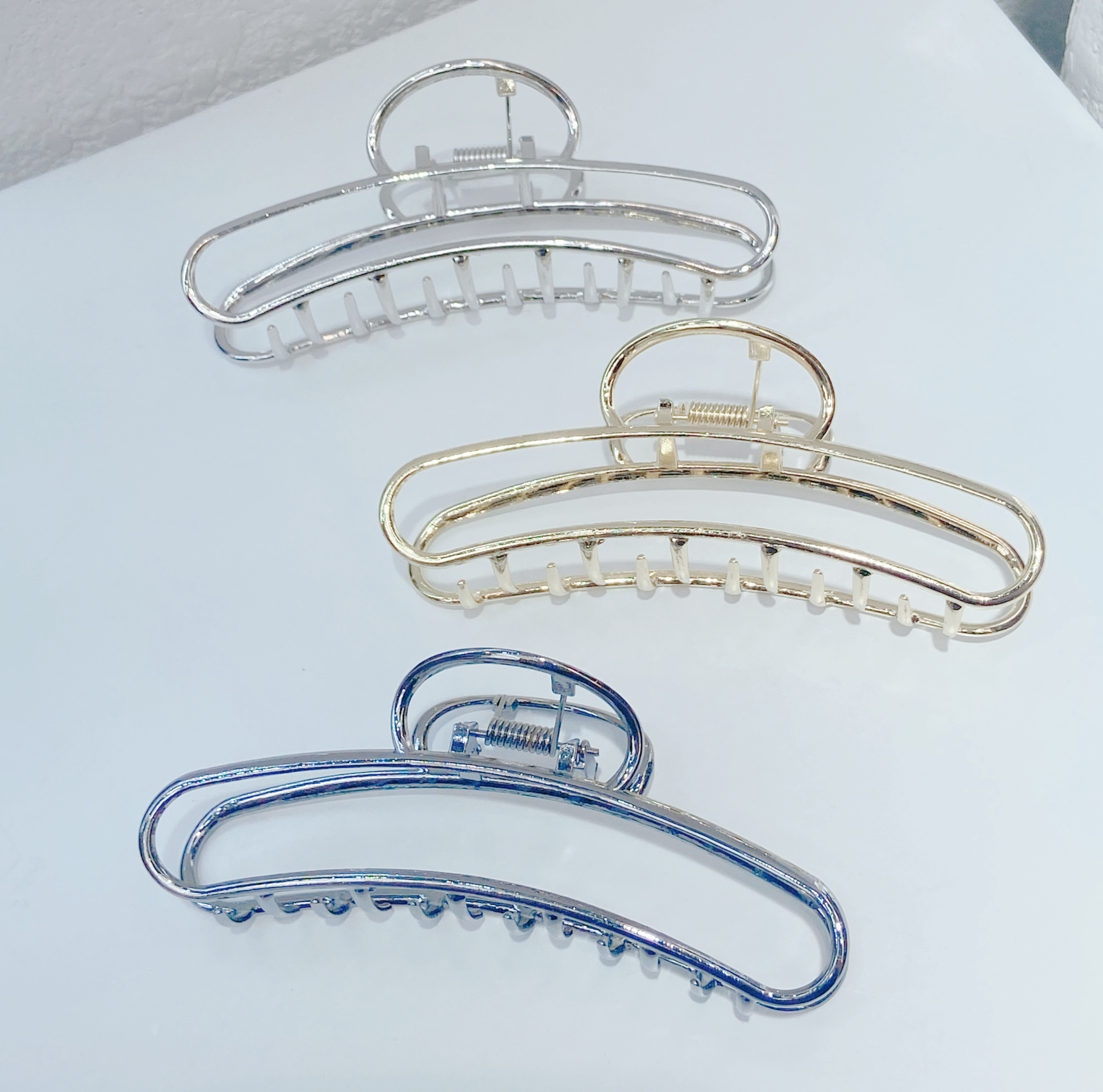 Rectangular Alloy Large Sandfish Clip Specification drawing