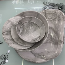 Wholesale new Melamine plate set dinnerware unbreakable