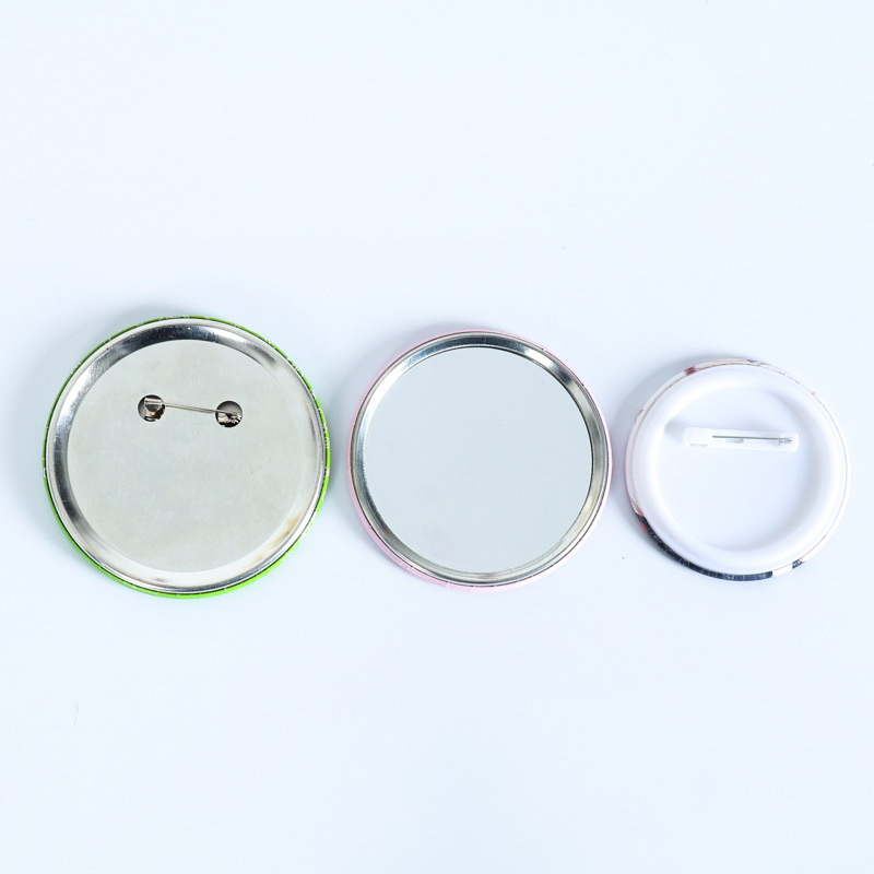 Manufacturers Supply Tinplate Badge Keychain Diy Hand-Painted Creative Surrounding Personalized Brooch Activities Commemorative Film details Picture